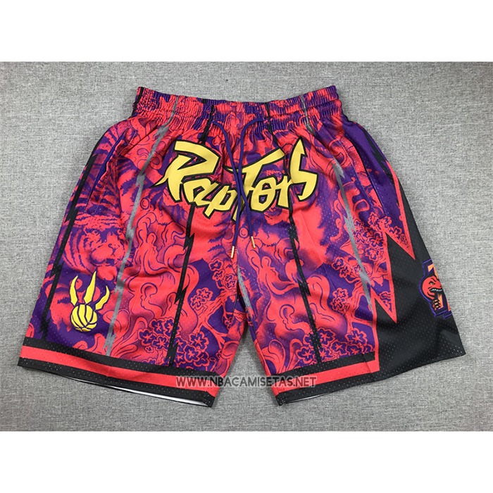 Pantalone Toronto Raptors Special Year Of The Tiger Rojo